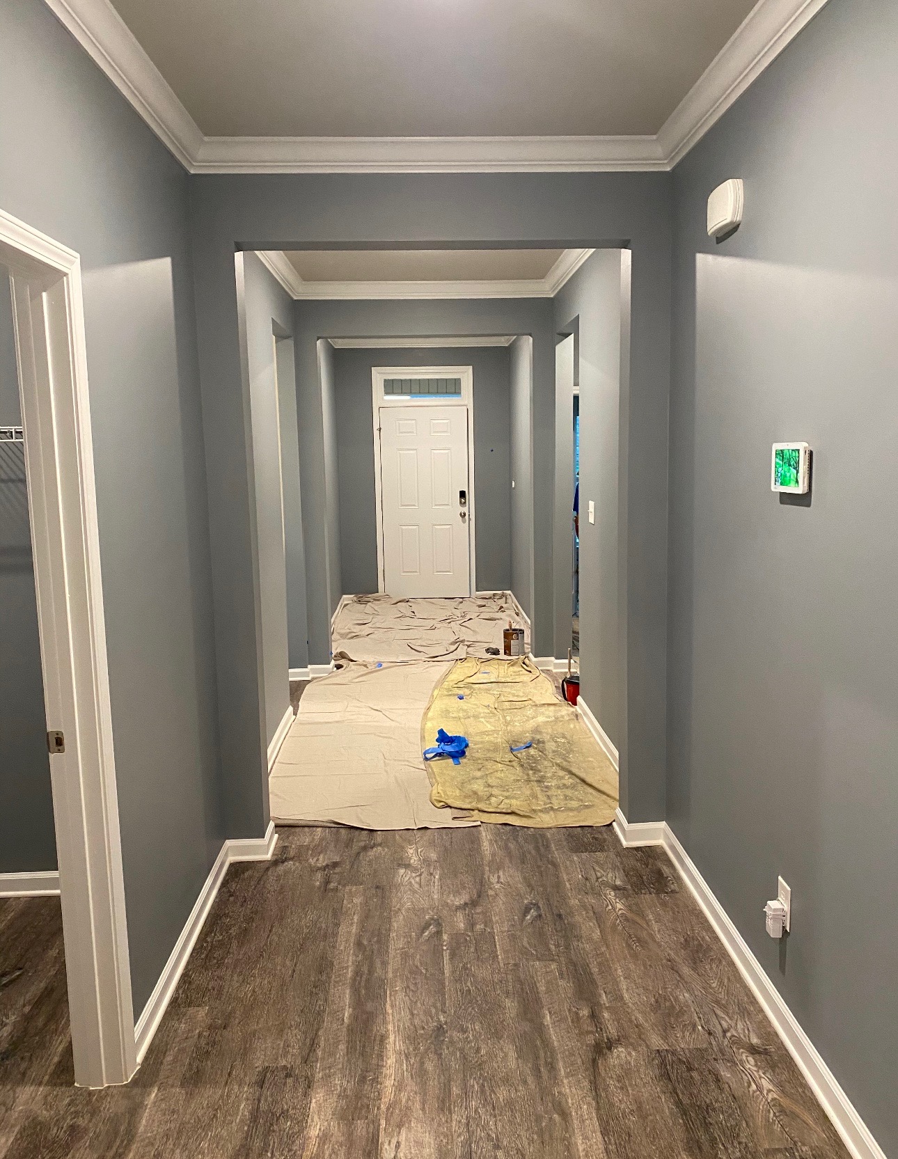 Hallway repaint & trim