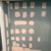 Drywall patching & skim coat