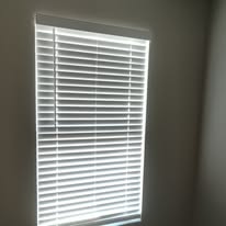 Window blinds installation