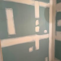 Wall repair & texture matching