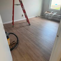 Luxury vinyl plank flooring install