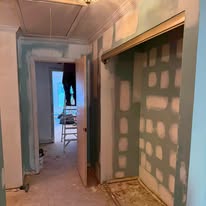 Drywall repair & closet refinish